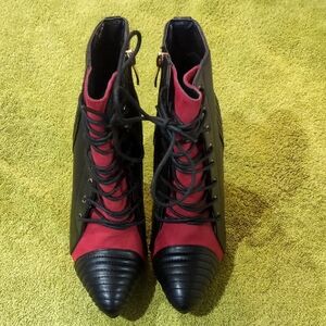 Machi Women's Black Ankle Boots